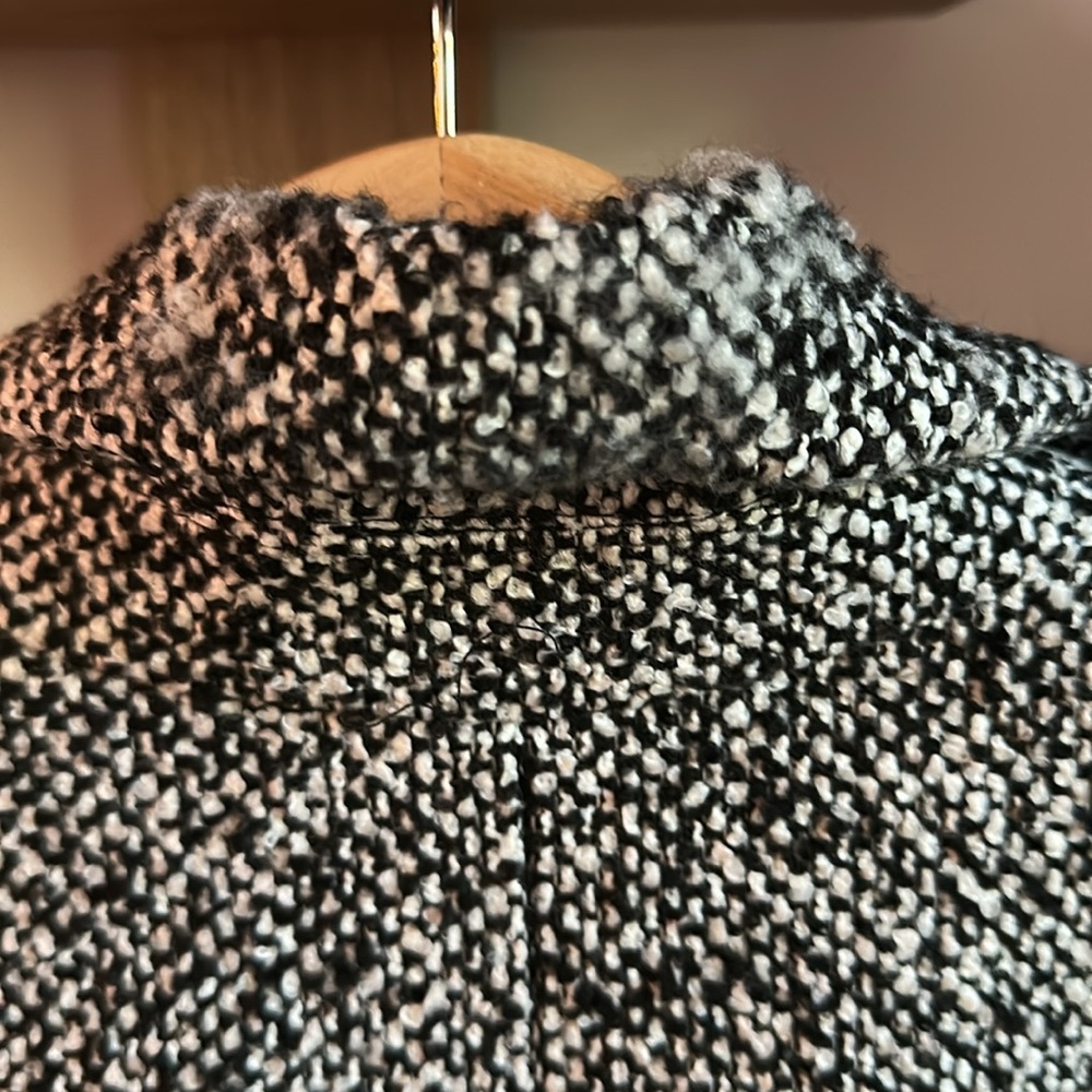 ASOS • Salt and Pepper Coat - Picture 9 of 10